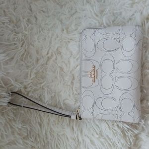 Coach mini wristlet